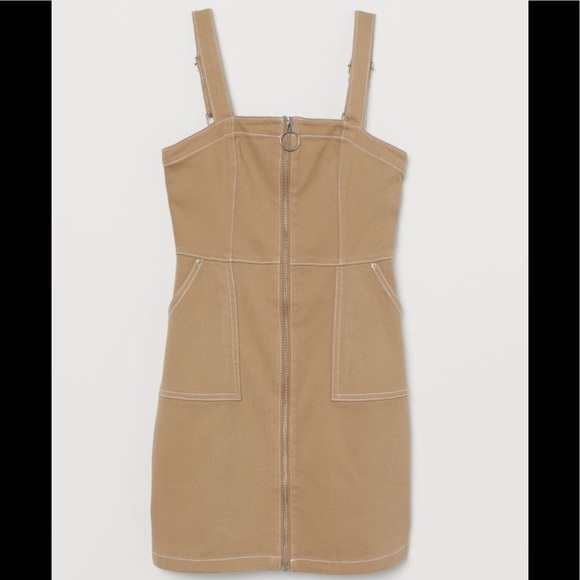 H&M Divided Overall Dress Size 6 - Picture 1 of 10